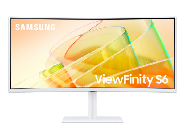 Samsung S65TC Monitor PC 86,4 cm (34") 3440 x 1440 Pixel UltraWide Quad HD LED Bianco