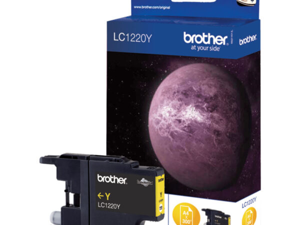 Brother LC1220Y cartuccia d'inchiostro 1 pz Originale Giallo