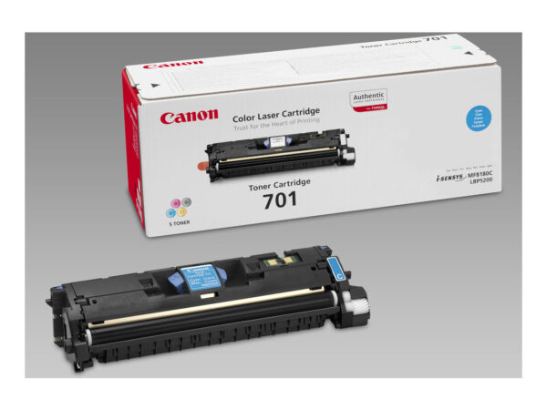 Canon 701 cartuccia toner 1 pz Originale Ciano