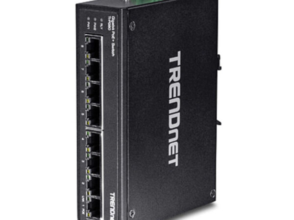 Trendnet TI-PG80 switch di rete Non gestito L2 Gigabit Ethernet (10/100/1000) Supporto Power over Ethernet (PoE) Nero