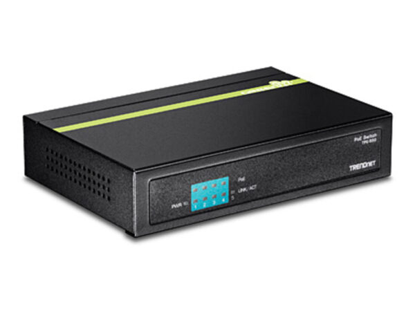 Trendnet TPE-S50 switch di rete Non gestito L2 Fast Ethernet (10/100) Supporto Power over Ethernet (PoE) Nero