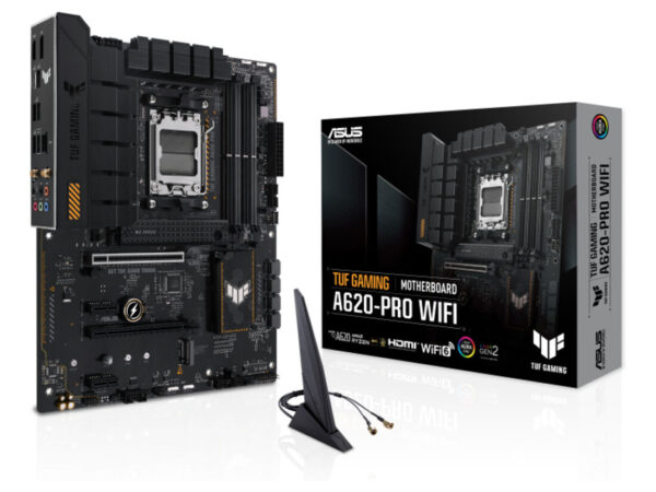 ASUS TUF GAMING A620-PRO WIFI AMD A620 Socket AM5 ATX