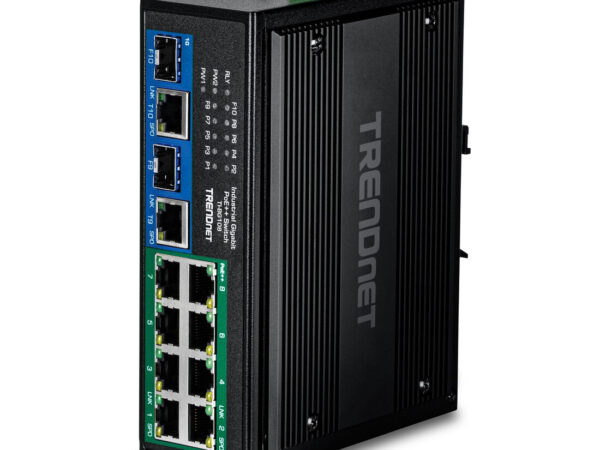 Trendnet TI-BG108 switch di rete Gigabit Ethernet (10/100/1000) Supporto Power over Ethernet (PoE) Nero