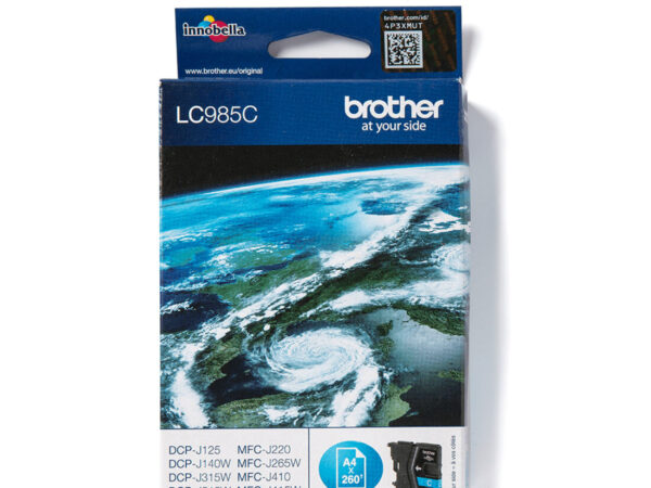 Brother LC985C cartuccia d'inchiostro 1 pz Originale Ciano