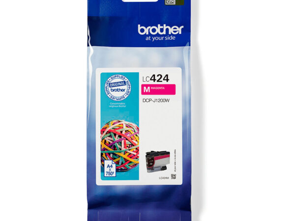 Brother LC424M cartuccia d'inchiostro 1 pz Originale Magenta