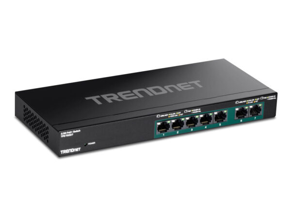 Trendnet TPE-TG327 switch di rete Non gestito Gigabit Ethernet (10/100/1000) Supporto Power over Ethernet (PoE) Nero