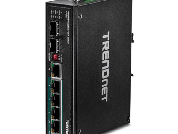 Trendnet TI-PG62 switch di rete Non gestito Gigabit Ethernet (10/100/1000) Supporto Power over Ethernet (PoE) Nero