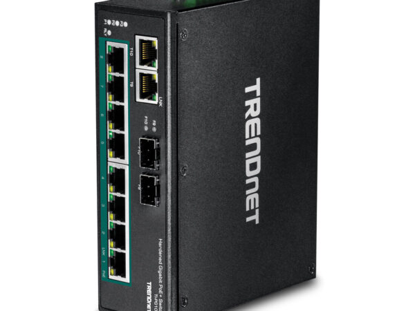 Trendnet TI-PG102 switch di rete Non gestito Gigabit Ethernet (10/100/1000) Supporto Power over Ethernet (PoE) Nero