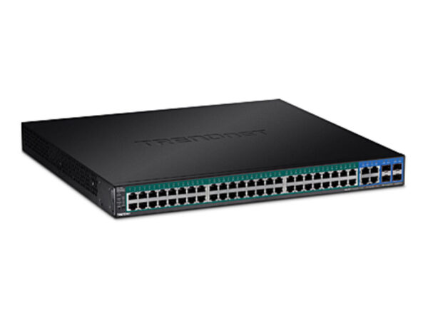 Trendnet TPE-5240WS switch di rete Gestito Gigabit Ethernet (10/100/1000) Supporto Power over Ethernet (PoE) 1U Nero