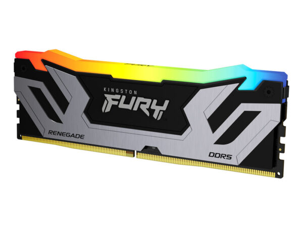Kingston Technology FURY 24GB 8400MT/s DDR5 CL40 CUDIMM Renegade RGB Silver XMP