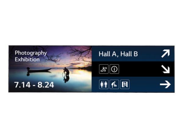 LG 88BH7D Design panorama 2,24 m (88") 700 cd/m² Nero