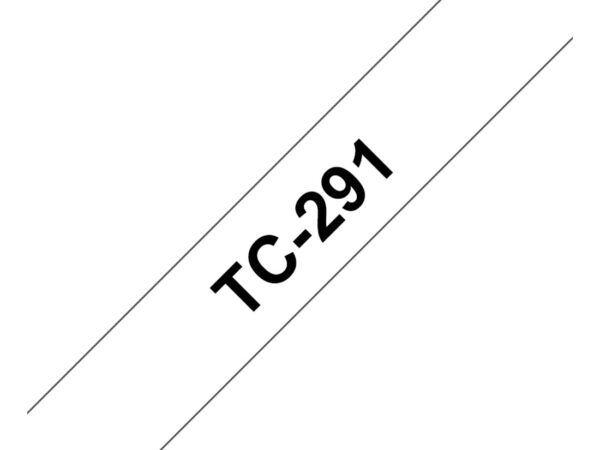 Brother TC-291 nastro per etichettatrice Nero su bianco
