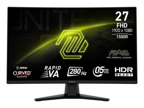 MSI MAG 274CXF Monitor PC 68,6 cm (27") 1920 x 1080 Pixel Full HD Nero