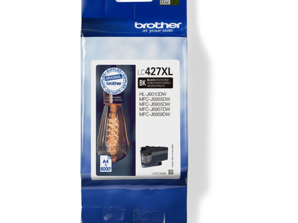 Brother LC427XLBK cartuccia d'inchiostro 1 pz Originale Nero