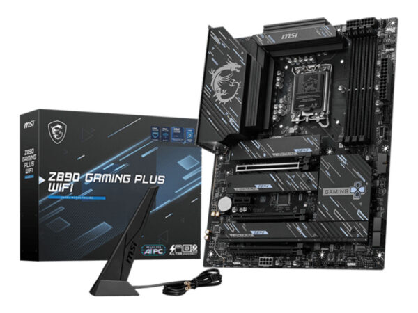 MSI Z890 GAMING PLUS WIFI scheda madre Intel Z890 LGA 1851 (Socket V1) ATX