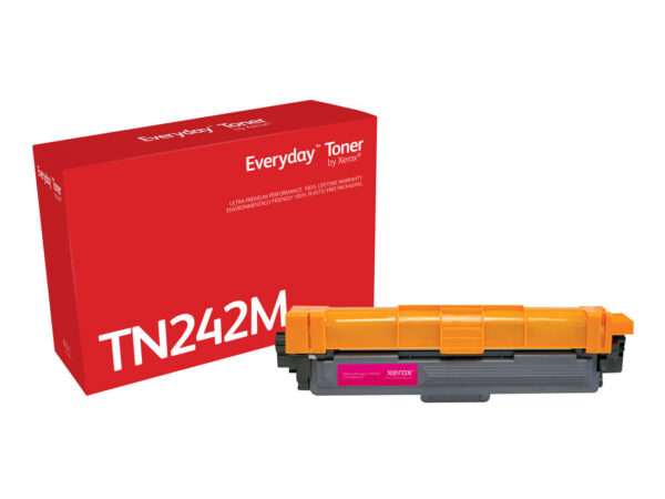 Everyday Toner  di Xerox Magenta compatibile con Brother TN242M, Capacità standard