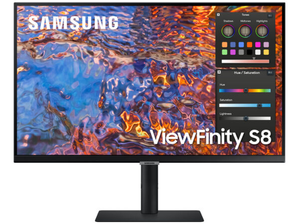 Samsung S80PB Monitor PC 68,6 cm (27") 3840 x 2160 Pixel 4K Ultra HD LCD Nero