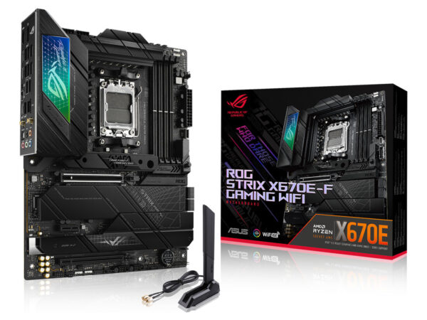 ASUS ROG STRIX X670E-F GAMING WIFI AMD X670 Socket AM5 ATX