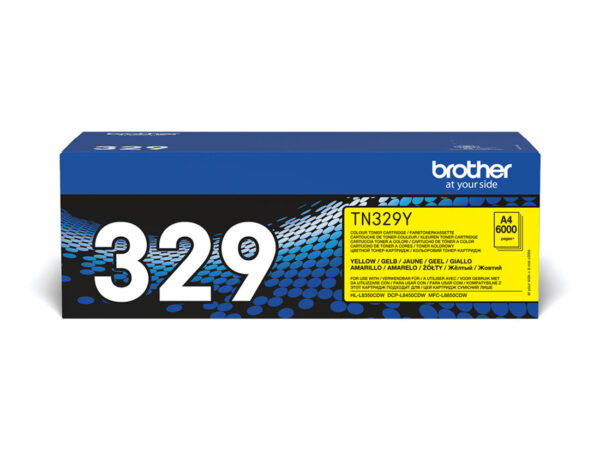 Brother TN-329Y cartuccia toner 1 pz Originale Giallo