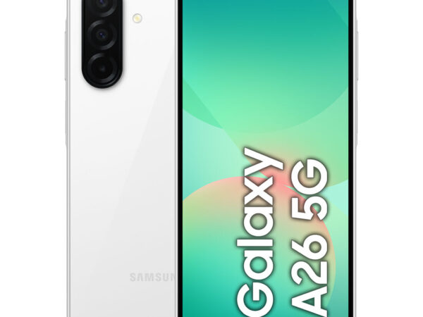 Samsung Galaxy A26 5G, Smartphone con Funzioni intelligenti, Display Super AMOLED 6.7", 8GB RAM, 256GB, Batteria 5.000 mAh, memoria espandibile, White