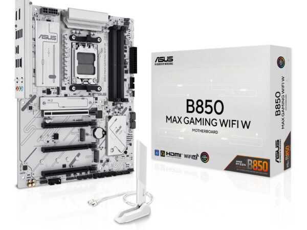 ASUS B850 MAX GAMING WIFI W AMD B850 Socket AM5 ATX