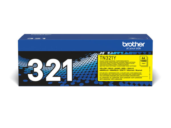 Brother TN-321Y cartuccia toner 1 pz Originale Giallo