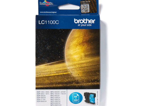 Brother LC1100C cartuccia d'inchiostro 1 pz Originale Ciano