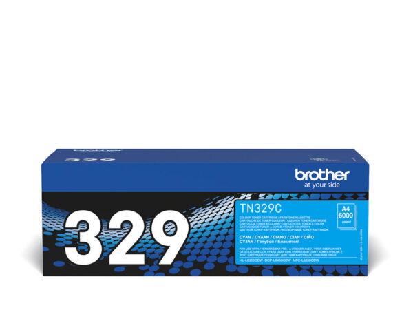 Brother TN-329C cartuccia toner 1 pz Originale Ciano