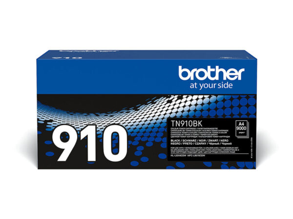 Brother TN-910BK cartuccia toner 1 pz Originale Nero
