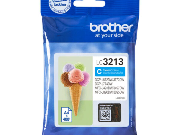 Brother LC3213C cartuccia d'inchiostro 1 pz Originale Ciano