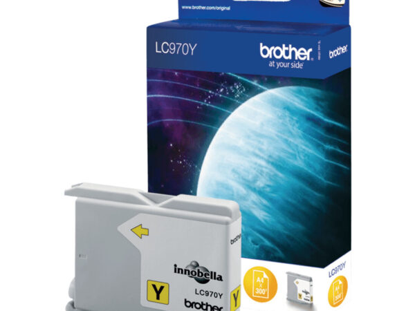 Brother LC970Y cartuccia d'inchiostro 1 pz Originale Giallo