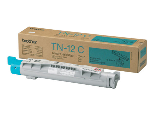 Brother TN-12C cartuccia toner 1 pz Originale Ciano