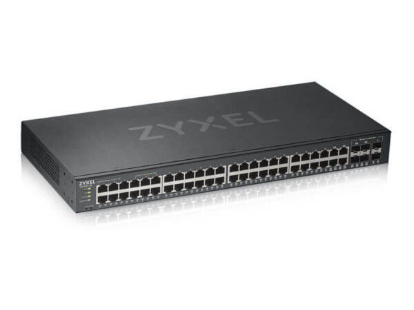 Zyxel GS1920-48V2 Gestito Gigabit Ethernet (10/100/1000) Nero