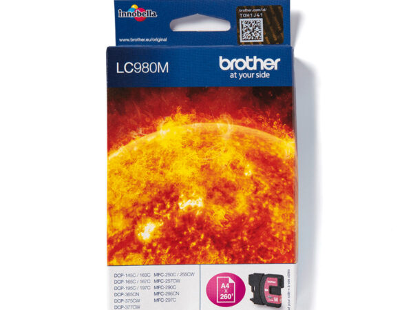 Brother LC980M cartuccia d'inchiostro 1 pz Originale Magenta