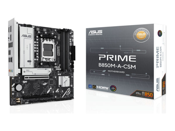 ASUS PRIME B850M-A-CSM AMD B850 Socket AM5 micro ATX
