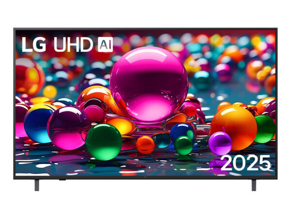 LG UHD AI 65UA75006LA TV Serie UA75 65" 4K, α7 Gen8, HDR10, 20W, 3 HDMI con Game Optimizer, Smart TV WebOS 25