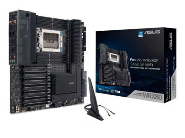 ASUS WRX80E-SAGE SE WIFI AMD WRX80 Socket SP3 ATX esteso
