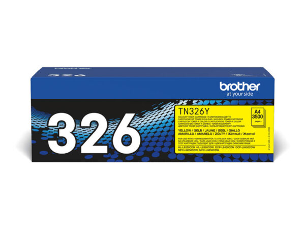 Brother TN-326Y cartuccia toner 1 pz Originale Giallo