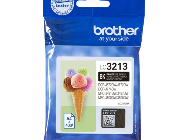 Brother LC3213BK cartuccia d'inchiostro 1 pz Originale Nero