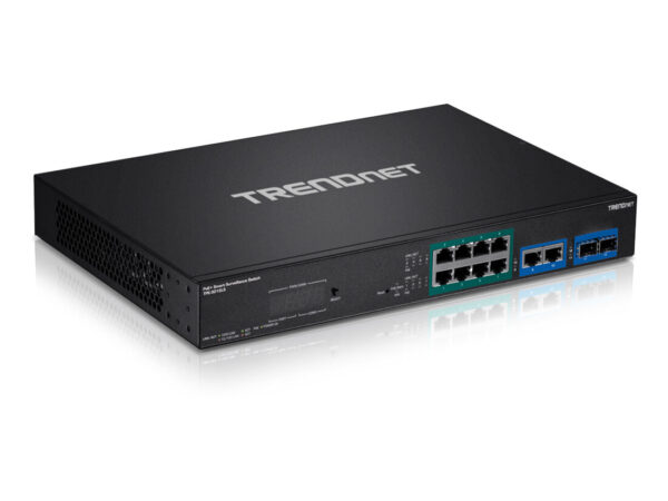 Trendnet TPE-3012LS switch di rete Gestito Gigabit Ethernet (10/100/1000) Supporto Power over Ethernet (PoE) 1U Nero
