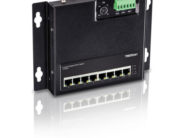 Trendnet TI-PG80F switch di rete Non gestito Gigabit Ethernet (10/100/1000) Supporto Power over Ethernet (PoE)