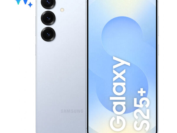 Samsung Galaxy S25+ Smartphone AI, Display 6.7" QHD+ Dynamic AMOLED 2X, Fotocamera 50MP, RAM 12GB, 256GB, 4.900 mAh, Icyblue