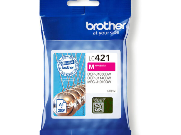 Brother LC421M cartuccia d'inchiostro 1 pz Originale Magenta