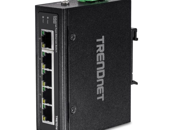 Trendnet TI-E50 switch di rete Non gestito Fast Ethernet (10/100) Nero