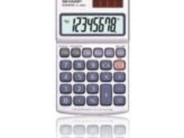 Sharp EL-250S calcolatrice Tasca Calcolatrice di base Argento