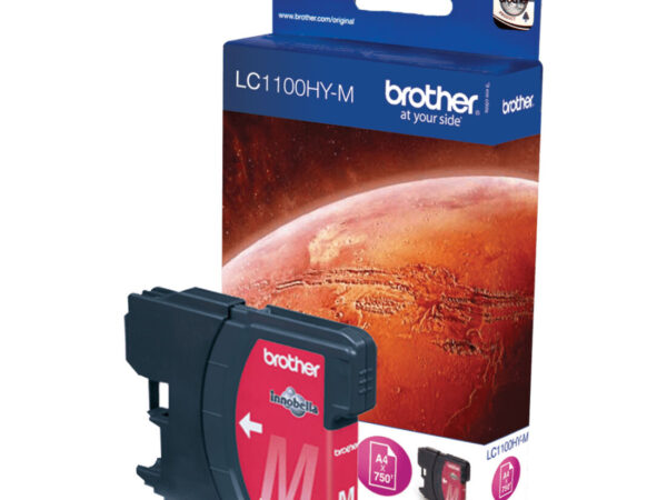 Brother LC1100HYM cartuccia d'inchiostro 1 pz Originale Resa elevata (XL) Magenta