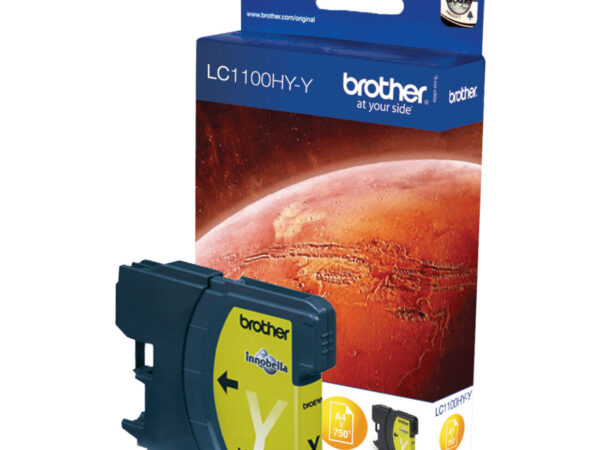 Brother LC1100HYY cartuccia d'inchiostro 1 pz Originale Resa elevata (XL) Giallo