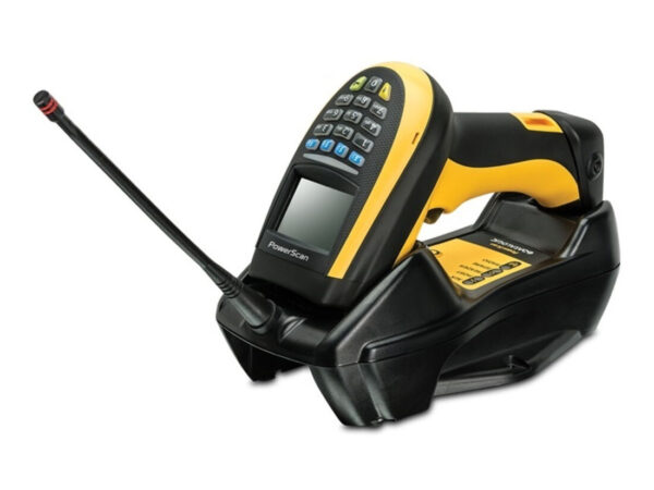 Datalogic PowerScan 9501 Lettore di codici a barre portatile 1D/2D Laser Nero, Giallo
