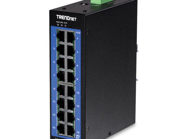 Trendnet TI-G160i Gestito L2 Gigabit Ethernet (10/100/1000) Nero