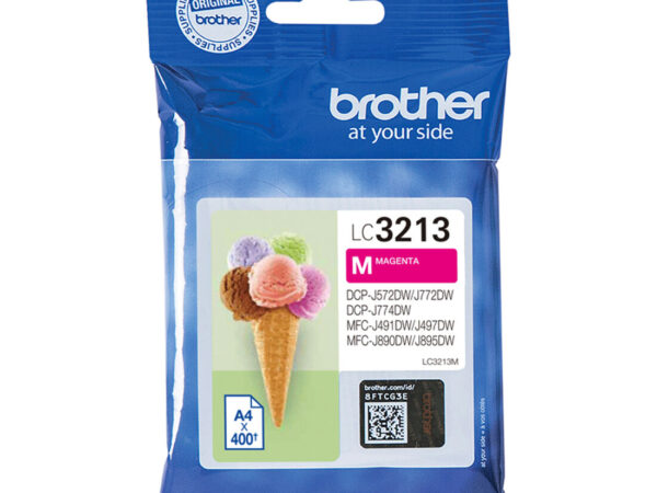 Brother LC3213M cartuccia d'inchiostro 1 pz Originale Magenta